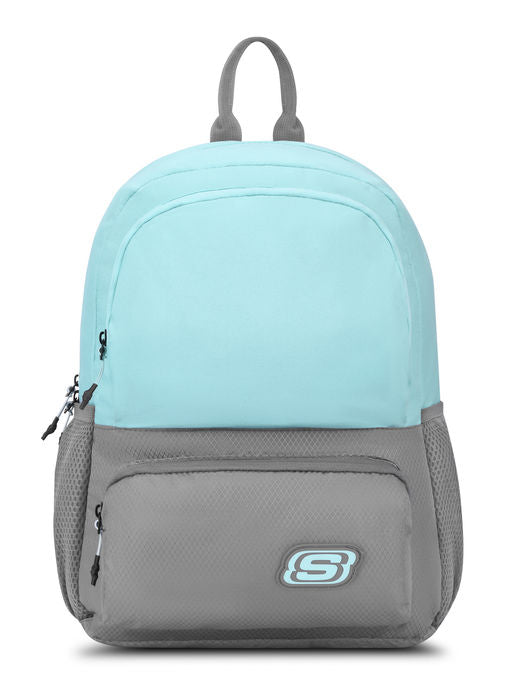 Unisex Single Compartment Blue Backpack