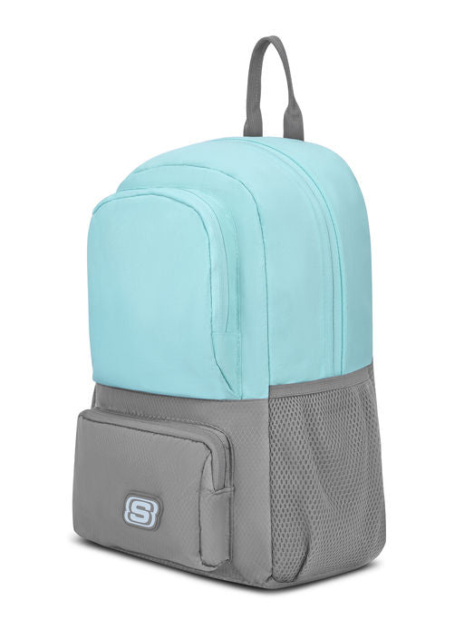Unisex Single Compartment Blue Backpack