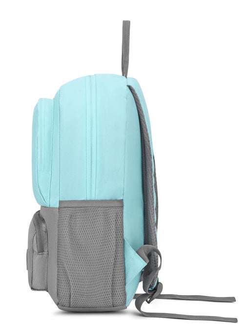 Unisex Single Compartment Blue Backpack