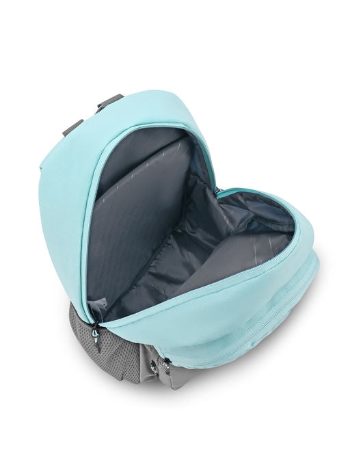 Unisex Single Compartment Blue Backpack