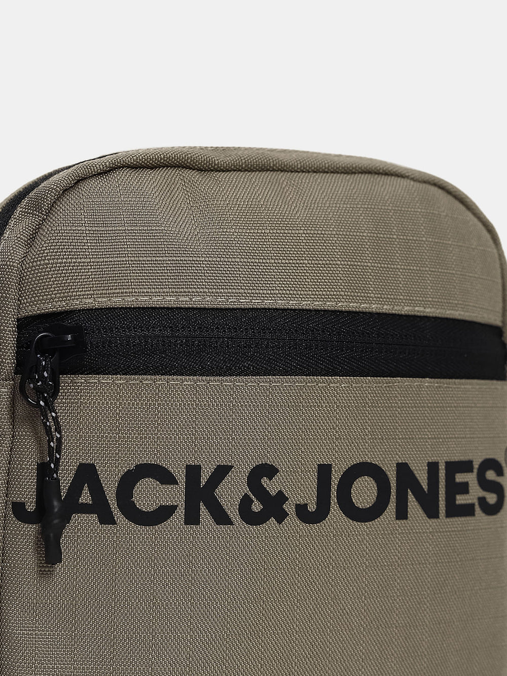 GREEN LOGO PRINT SLING BAG