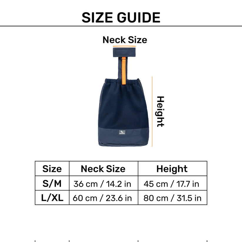 HUFT Trooper Drag Bag Harness For Dog - Navy Blue