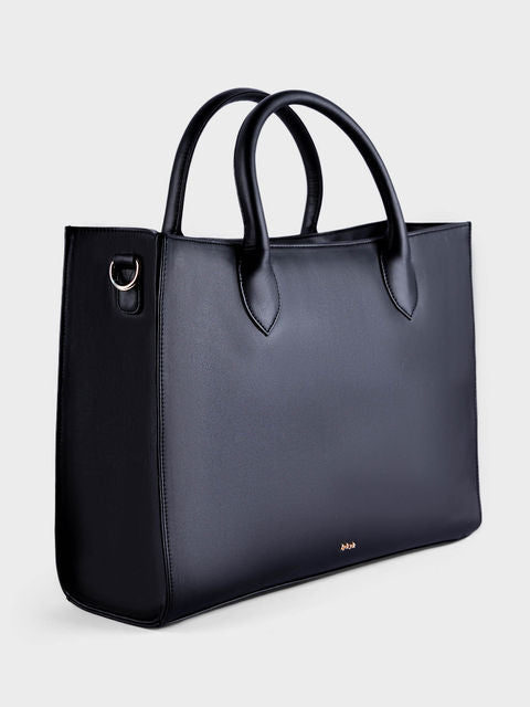 IYKYK by Nykaa - Black Hero Work Tote Bag