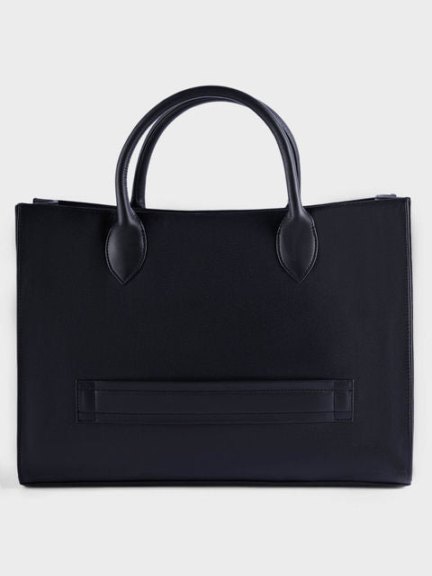 IYKYK by Nykaa - Black Hero Work Tote Bag