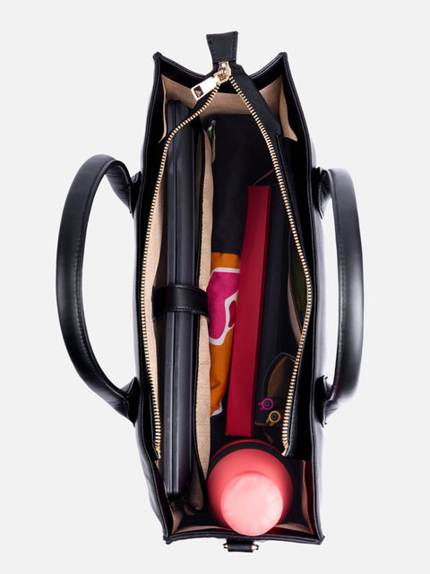 IYKYK by Nykaa - Black Hero Work Tote Bag