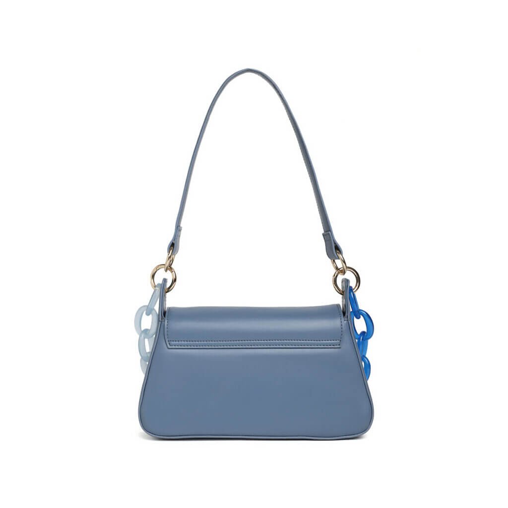 Poetry Adriatic blue shoulder bag
