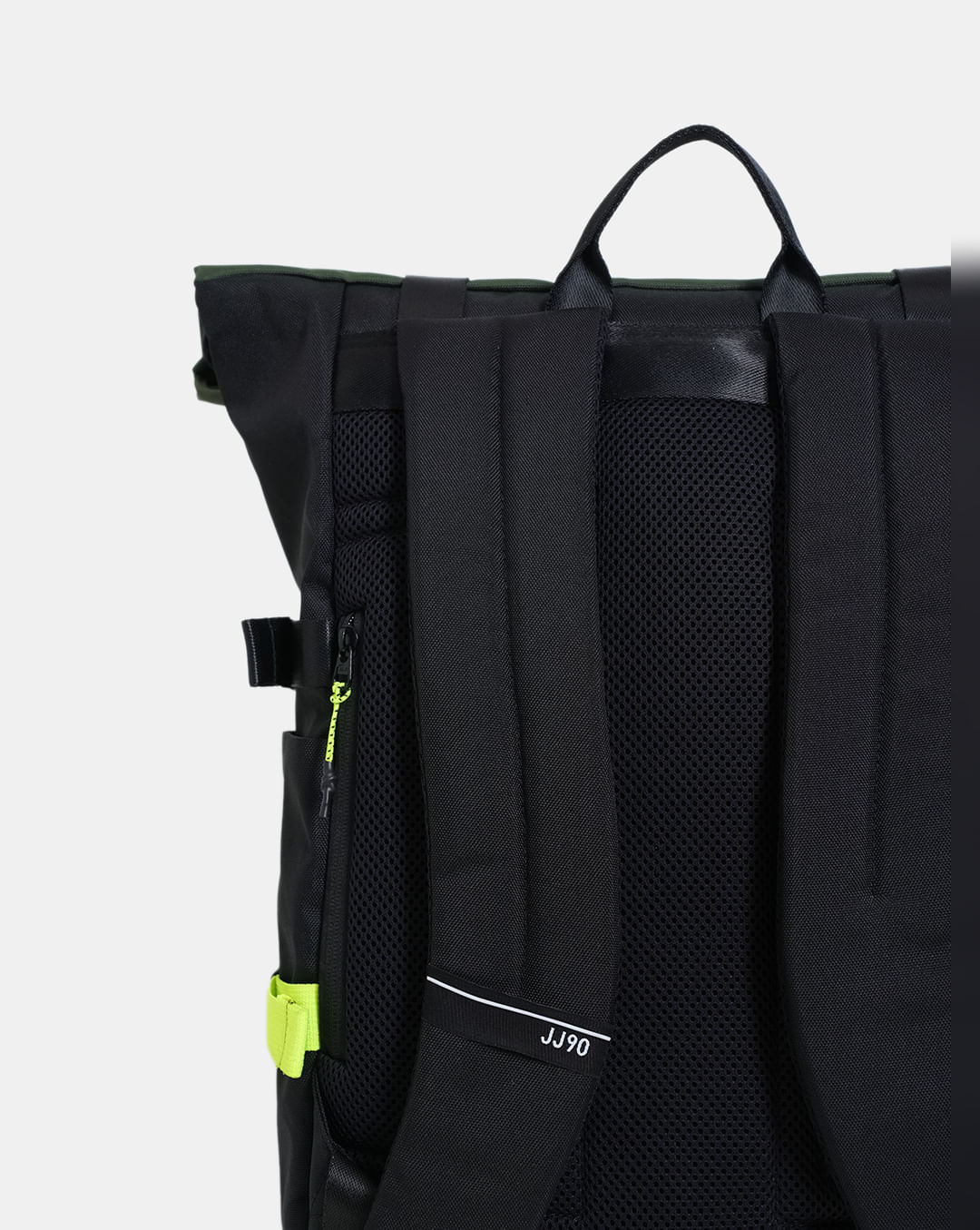 JACK & JONES OLIVE ROLL-TOP BACKPACK