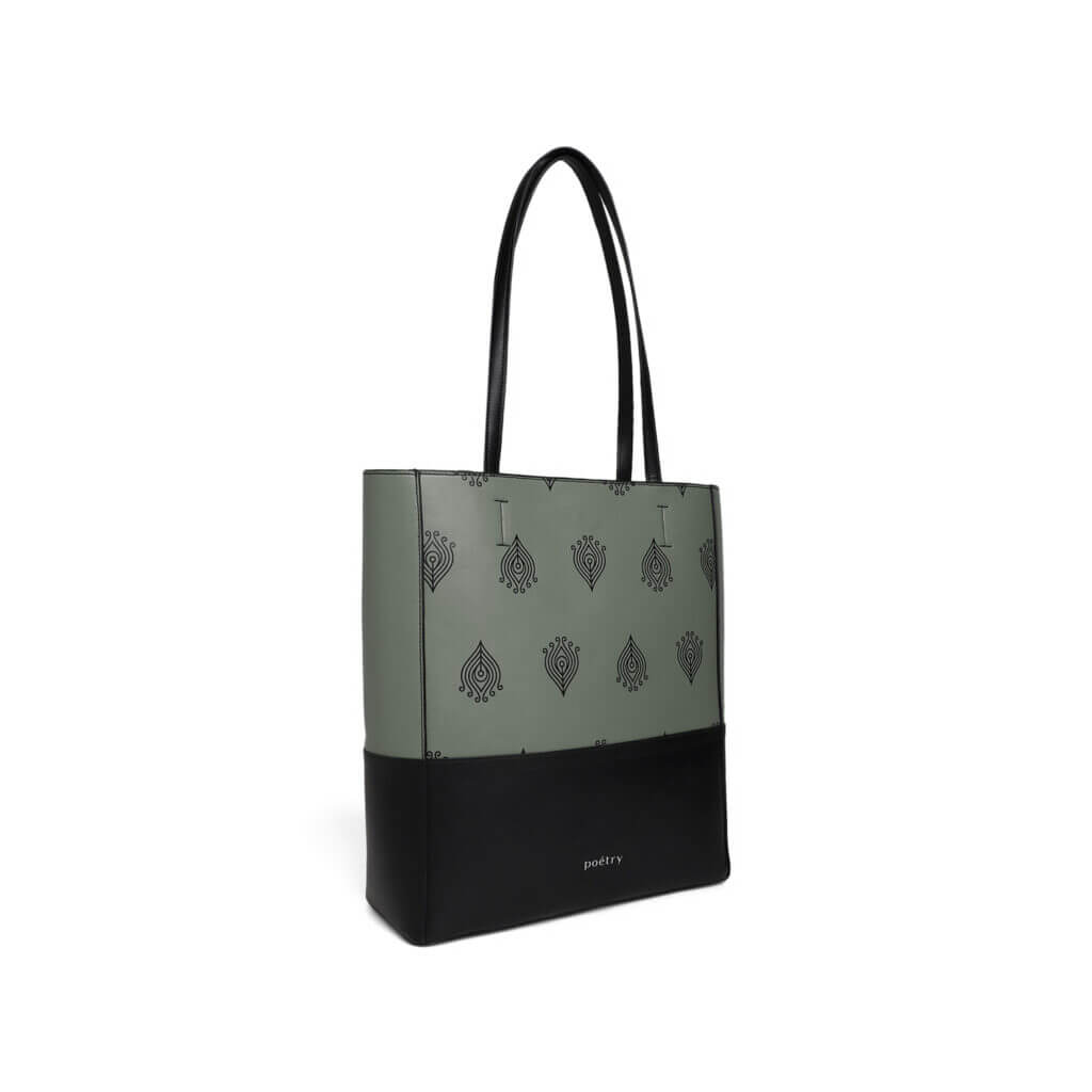 Poetry colossal tote bag