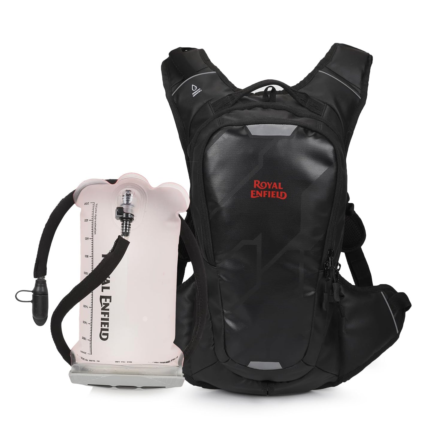 ROYAL ENFIELD QUENCH HYDRATION BACKPACK - BLACK