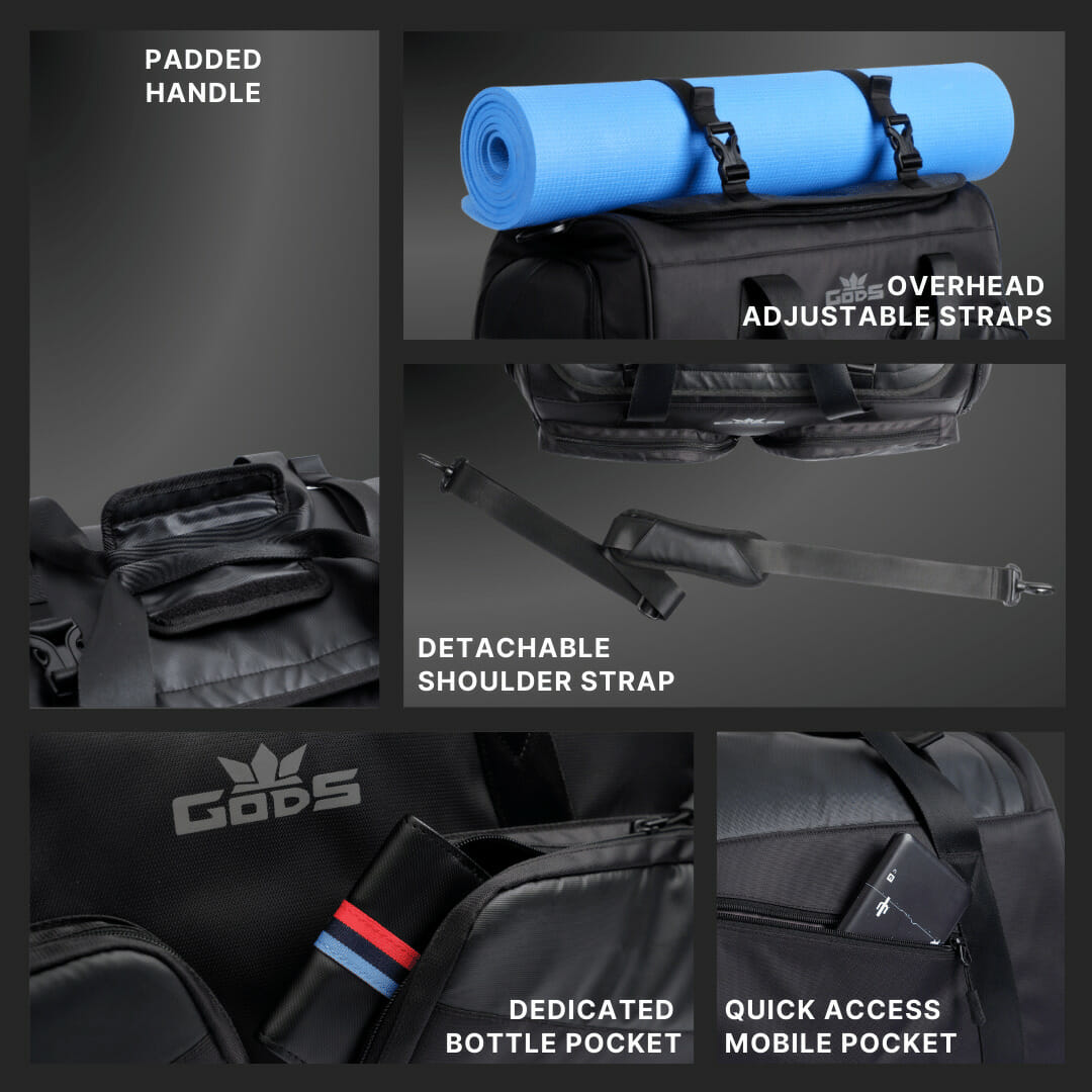 GODS-CAPO- TRAVEL AND GYM DUFFEL