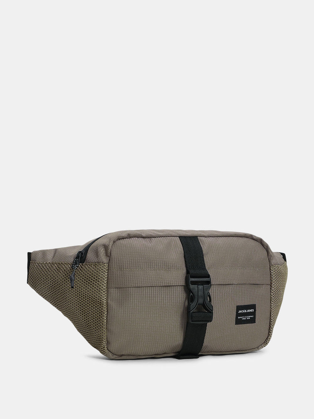 BEIGE MESH BUMBAG