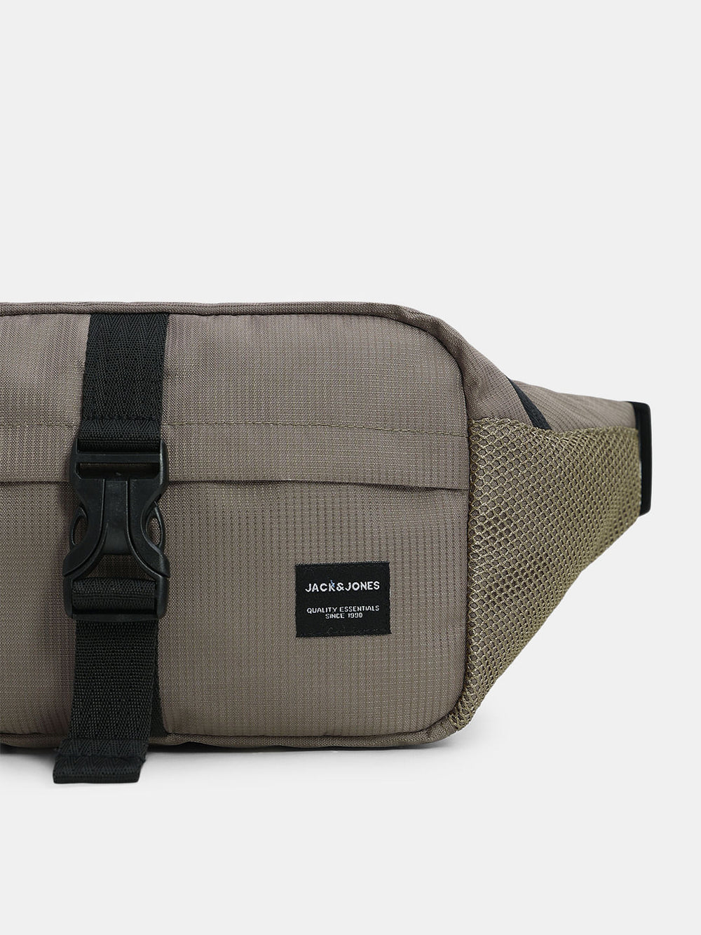 BEIGE MESH BUMBAG