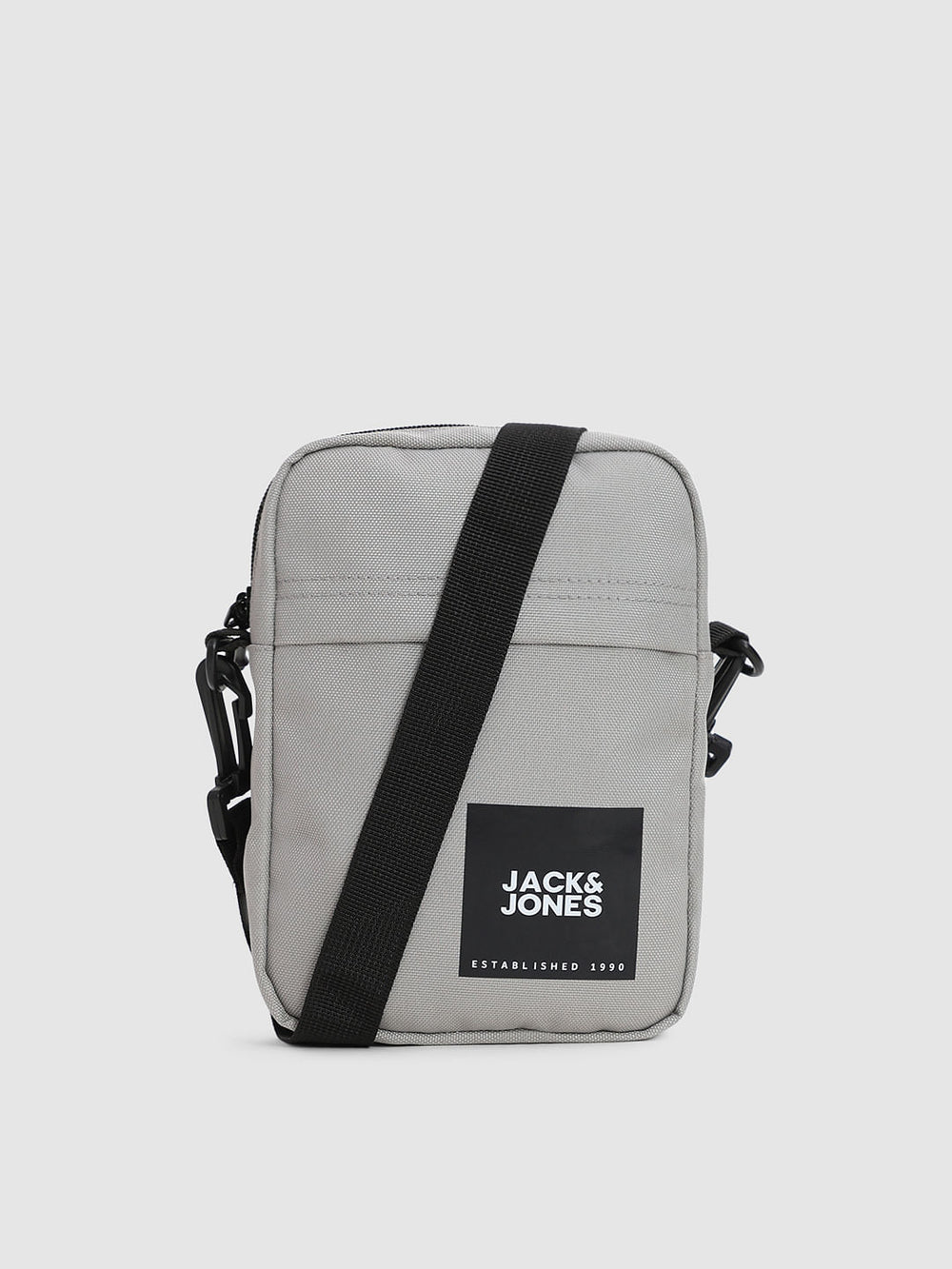 LIGHT GREY SLING BAG