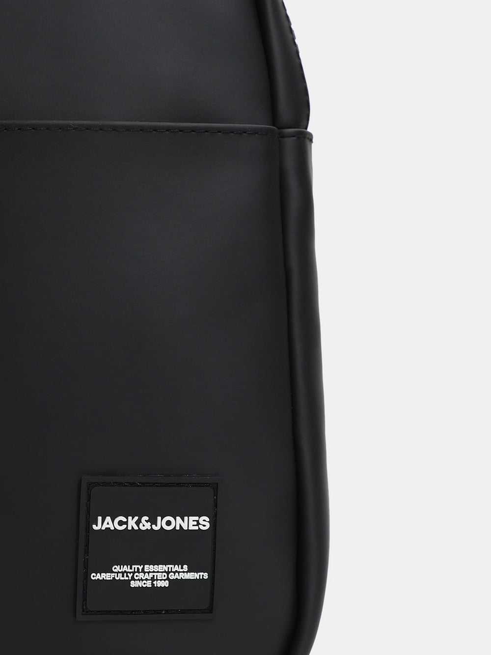 BLACK PU CHESTPACK