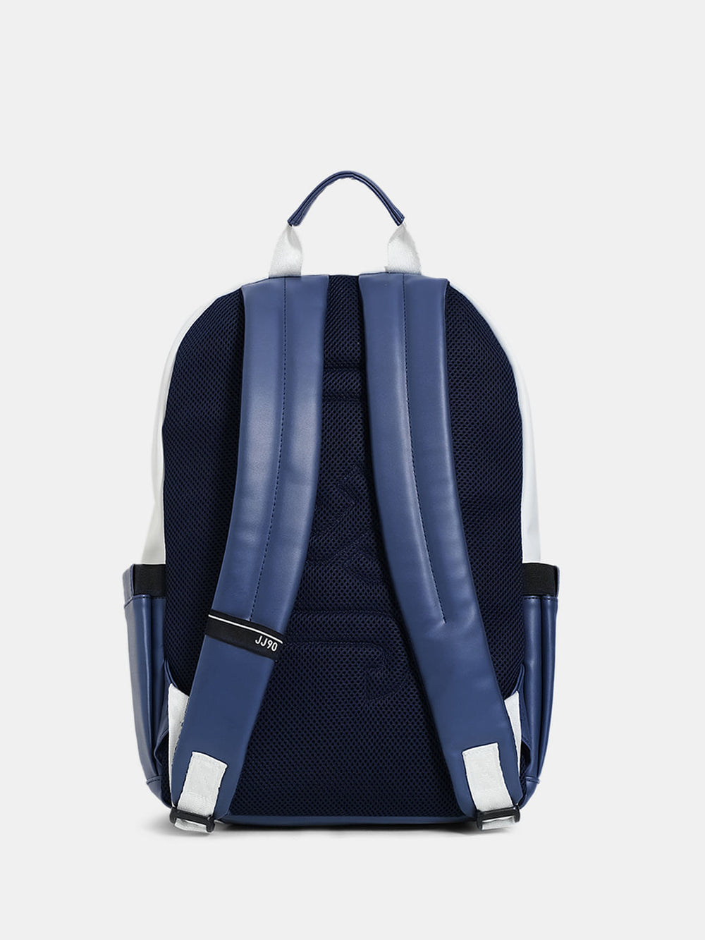 WHITE COLOURBLOCKED BACKPACK