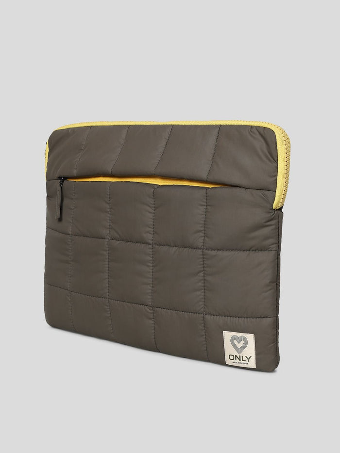 Green Puffer Laptop Sleeve