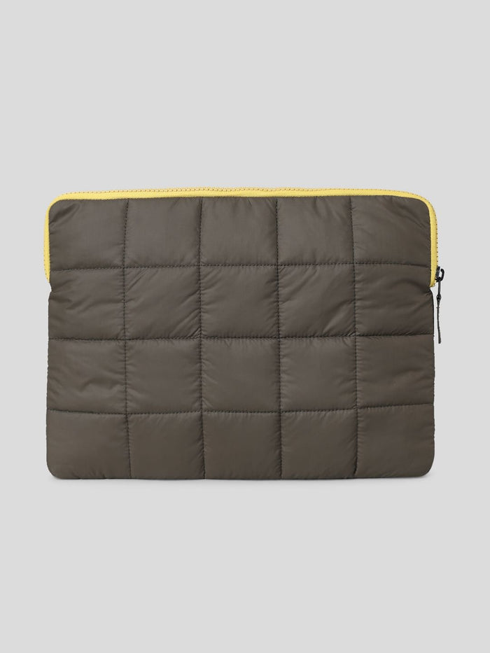 Green Puffer Laptop Sleeve