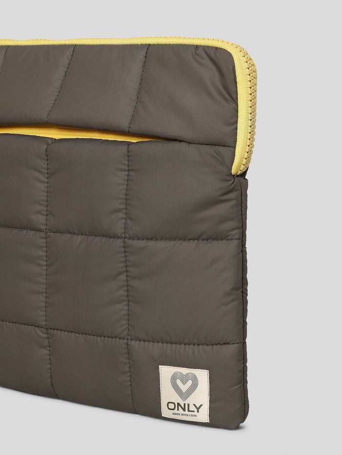 Green Puffer Laptop Sleeve