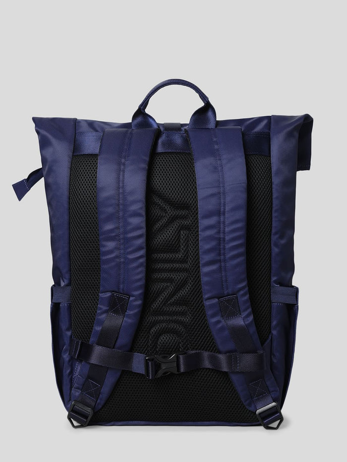 Dark Blue Roll Top Backpack