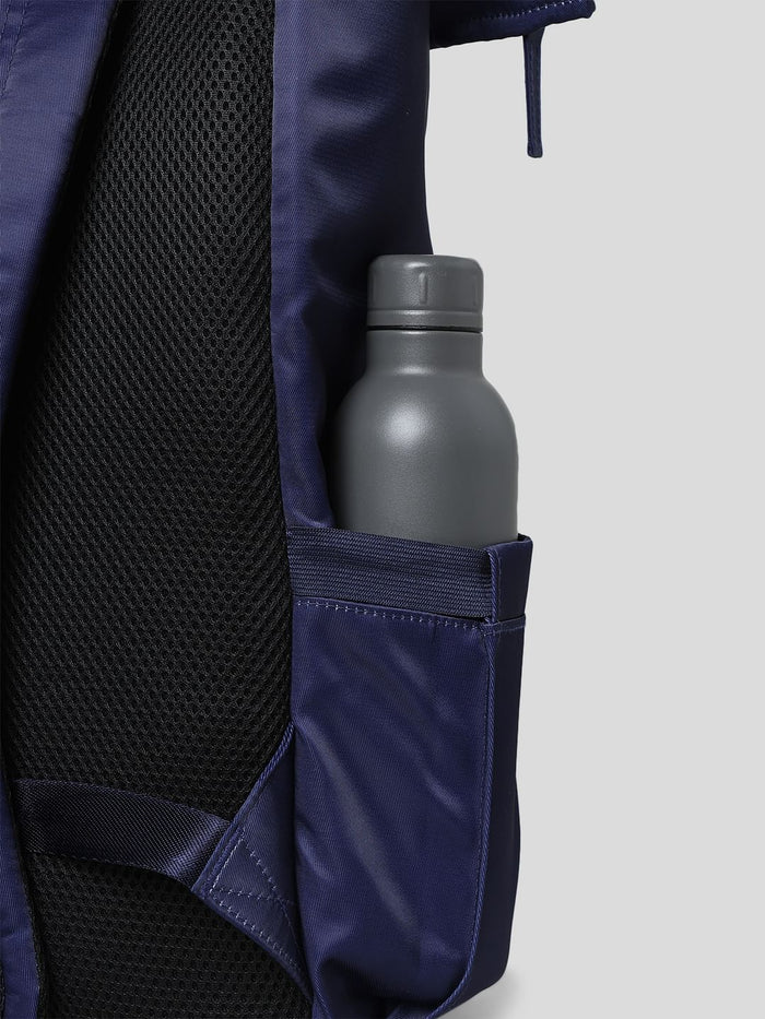 Dark Blue Roll Top Backpack