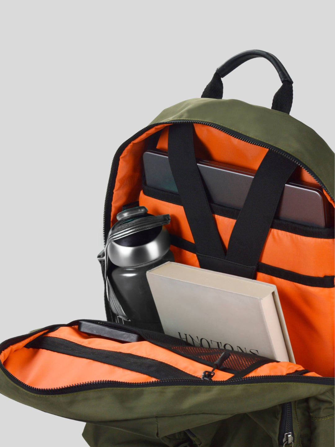 French Connection Olive Backpack