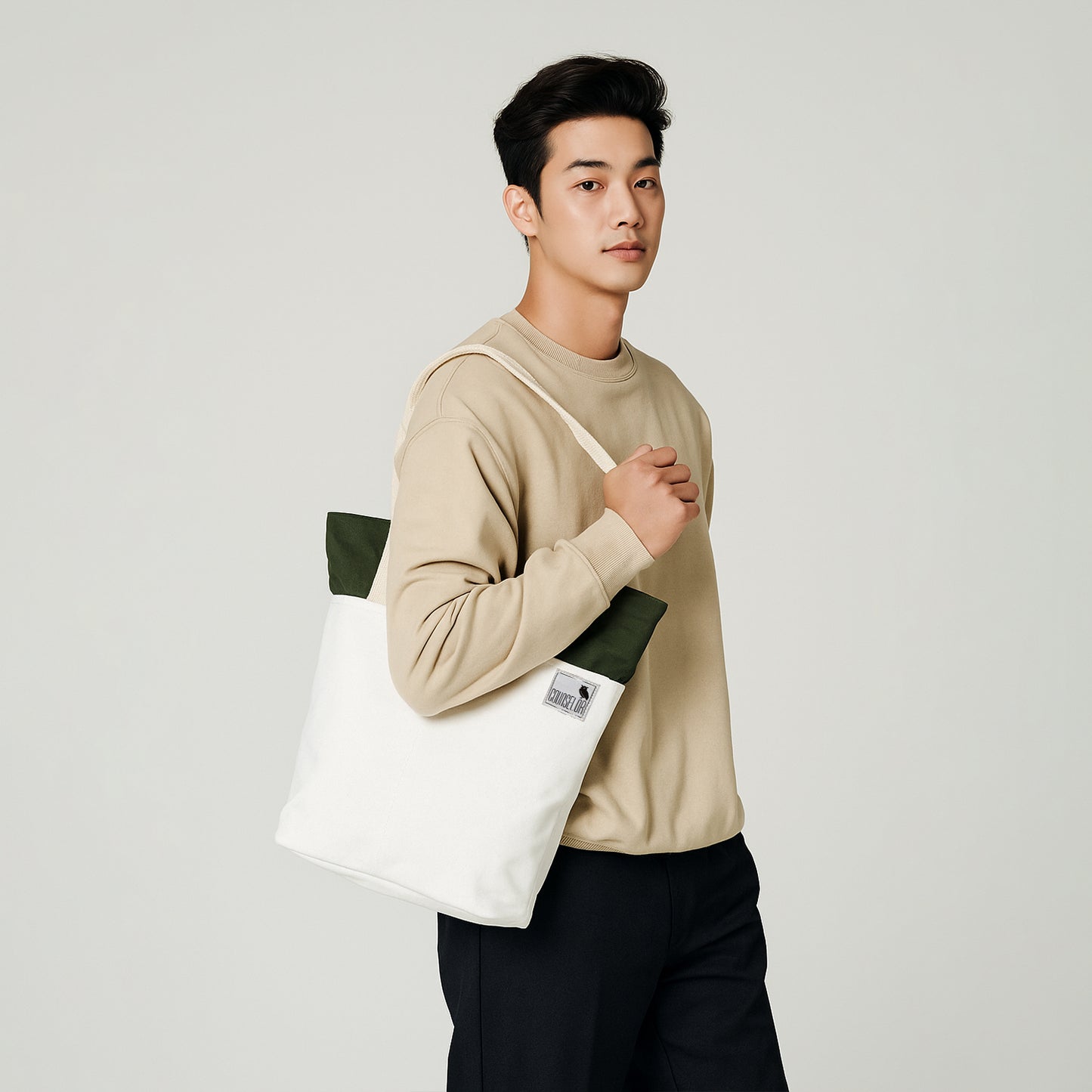 THE SKYLIN - OFFWHITE & ARMY GREEN