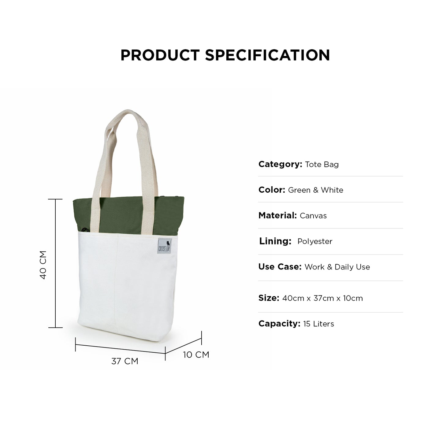 THE SKYLIN - OFFWHITE & ARMY GREEN
