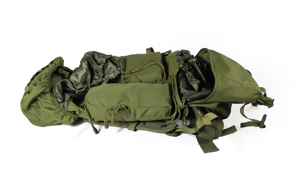Tactical Rucksack – Olive Green - 65L