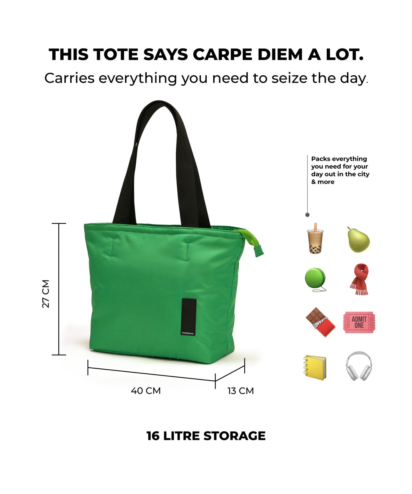 MOKOBARA - The Cabana Daily Tote - HEAVY DOSE