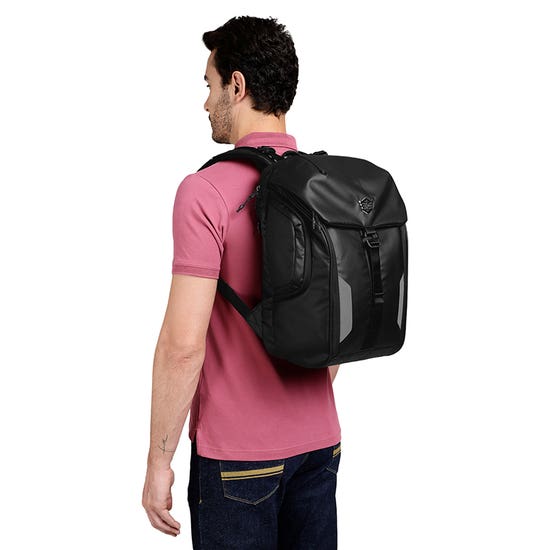 TRAVELLER WATERPROOF BACKPACK - BLACK