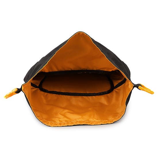 THIK & THIN STRIPES ROLL TOP BACKPACK - YELLOW