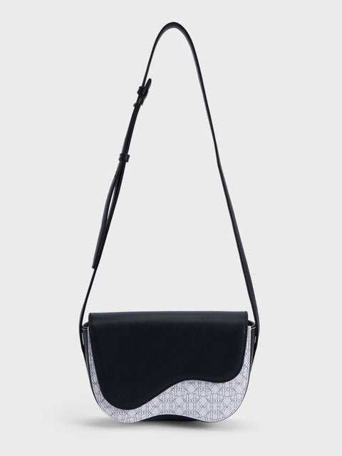 IYKYK by Nykaa - Monogram Printed Sling Bag