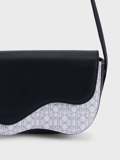 IYKYK by Nykaa - Monogram Printed Sling Bag