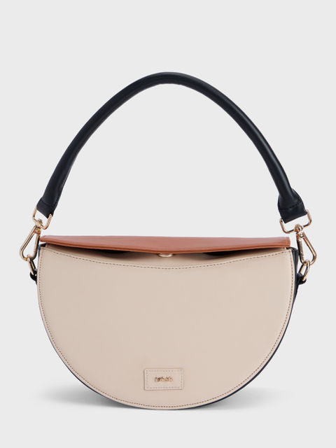 IYKYK by Nykaa - Beige and Tan Sling Bag