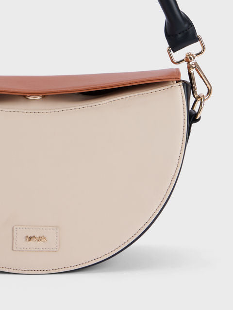 IYKYK by Nykaa - Beige and Tan Sling Bag