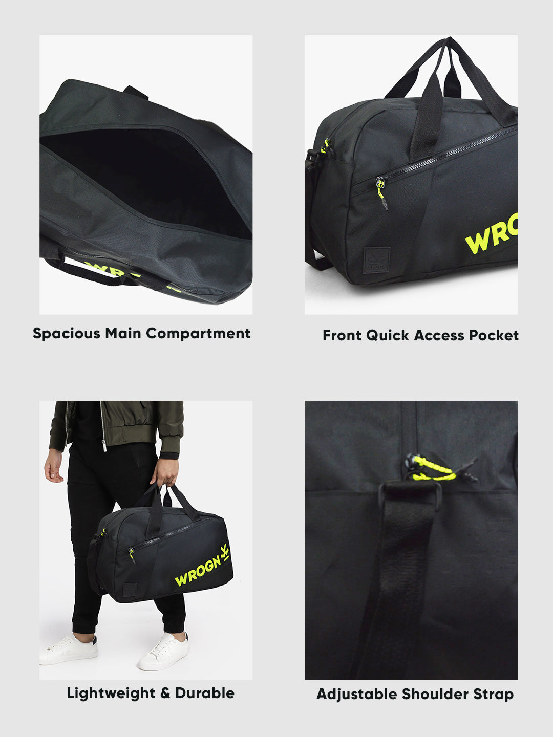 WROGN DUFFLE