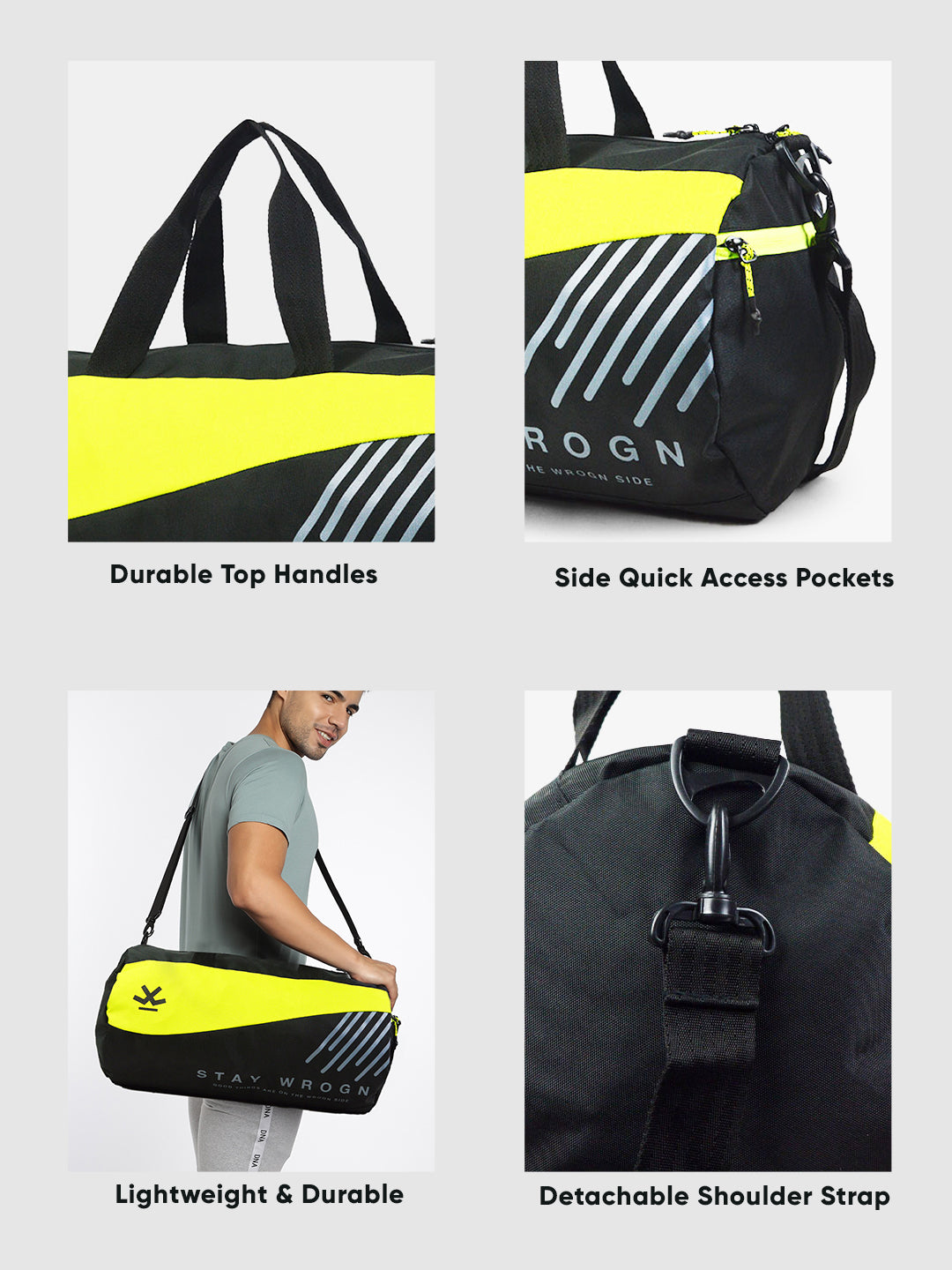 WROGN DUFFLE
