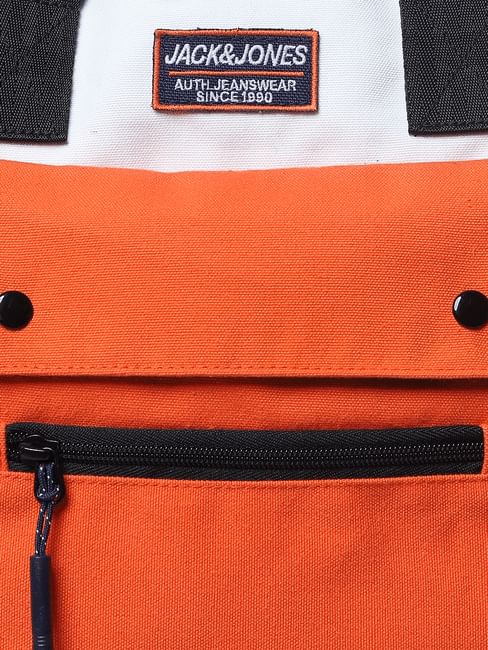 Jack & Jones Blue Colorblocked Backpack