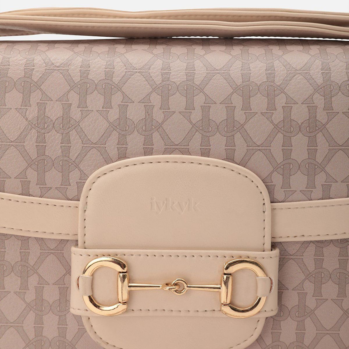 Tonal Printed Monogram Sling Bag