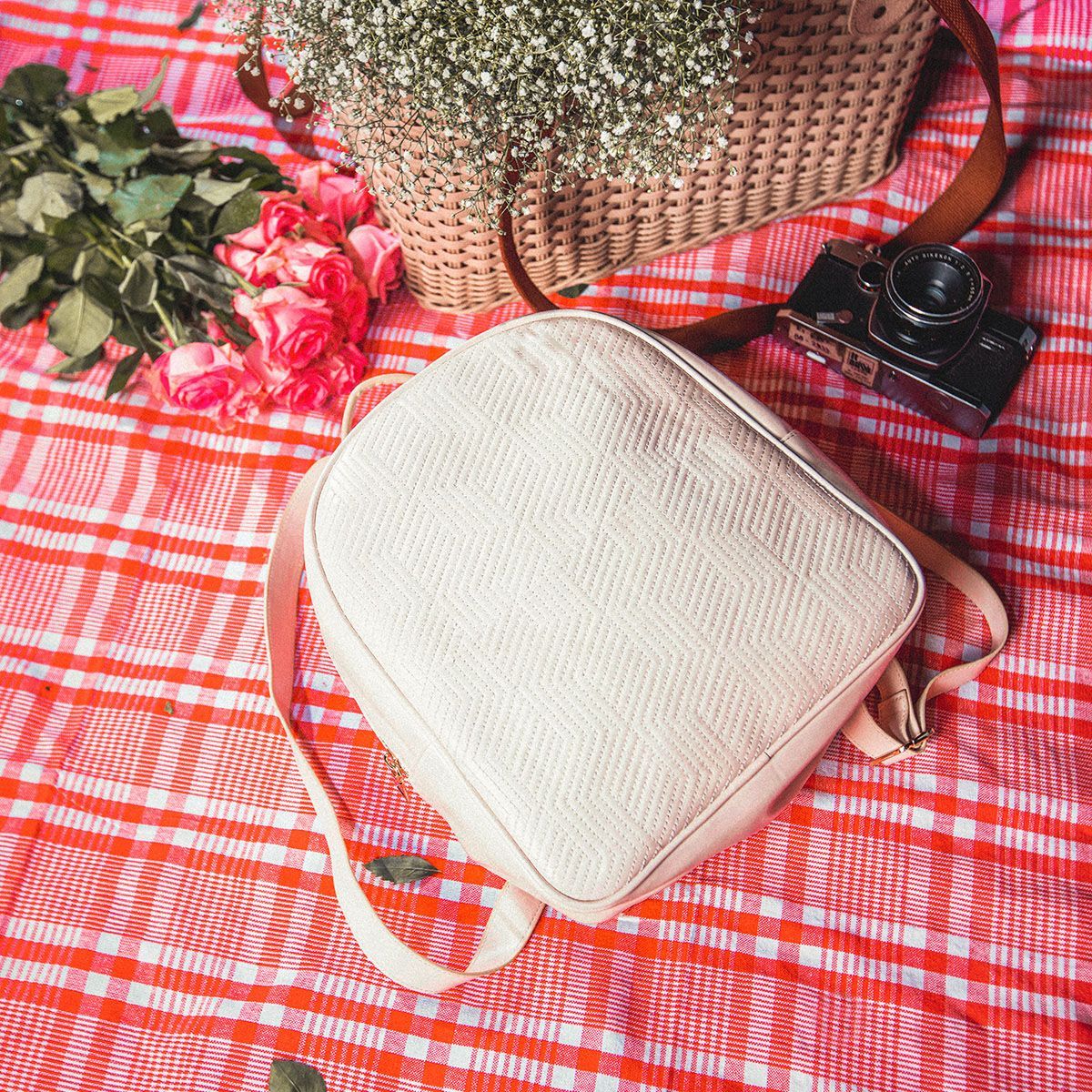 IYKYK Textured Casual Backpack