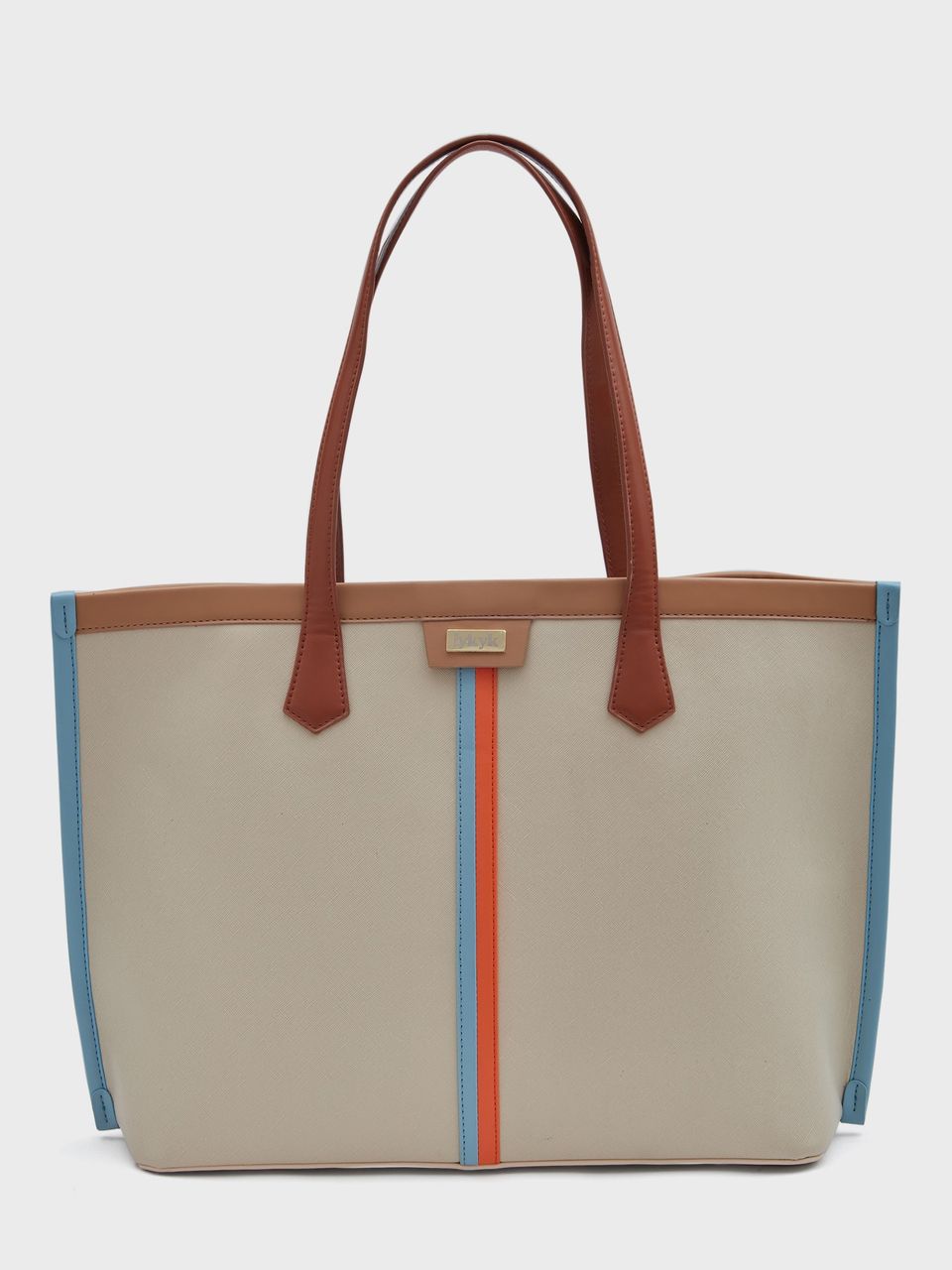 Clara Essential Classic Beige Designer Tote Bag