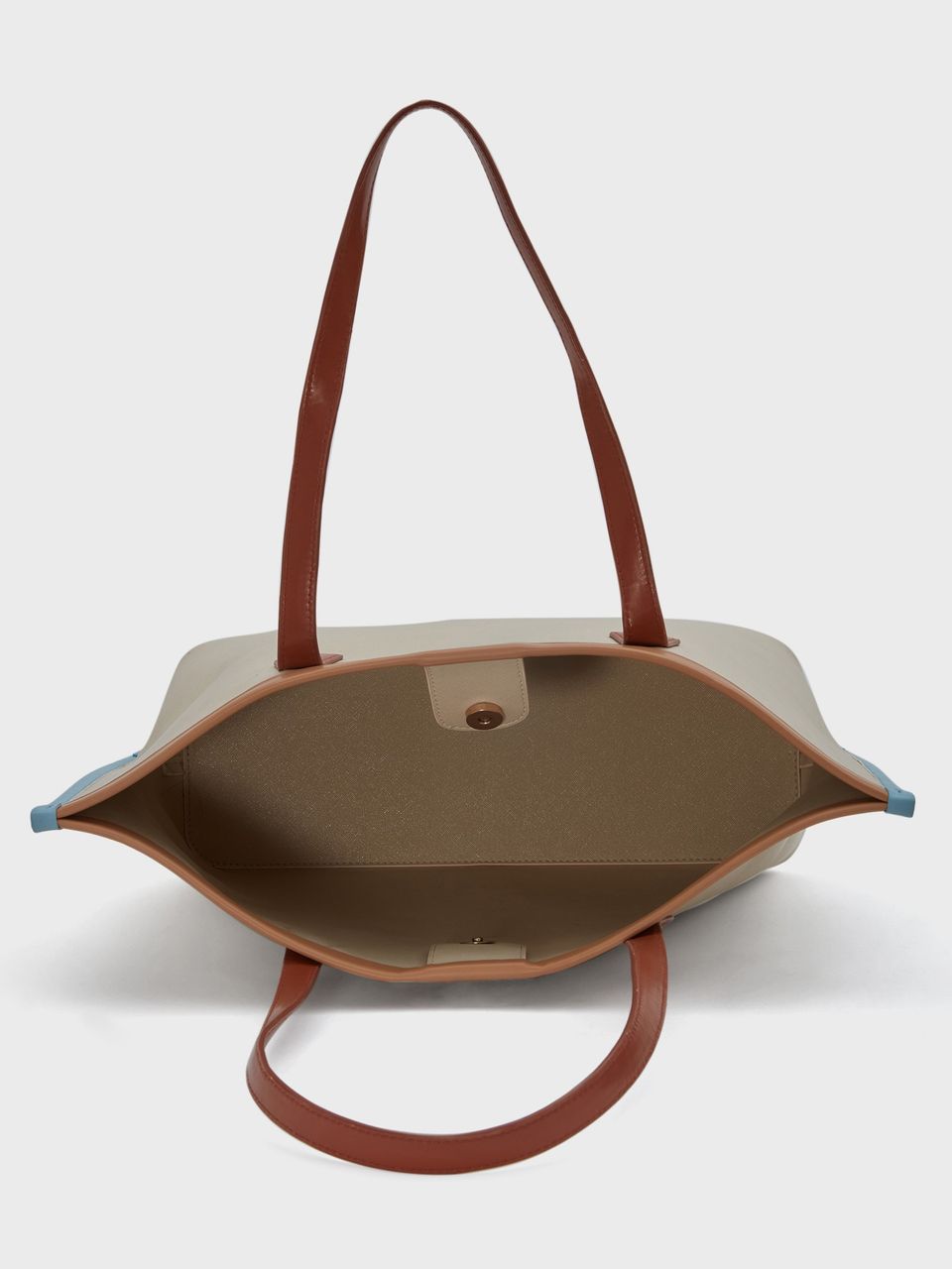 Clara Essential Classic Beige Designer Tote Bag