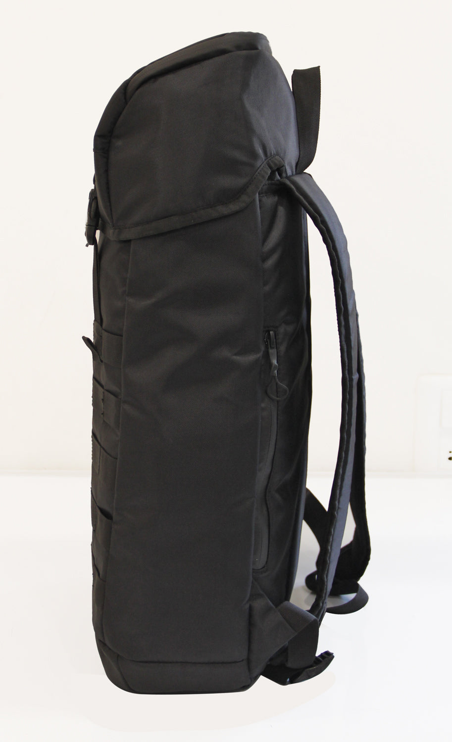 All Black Capacious Backpack