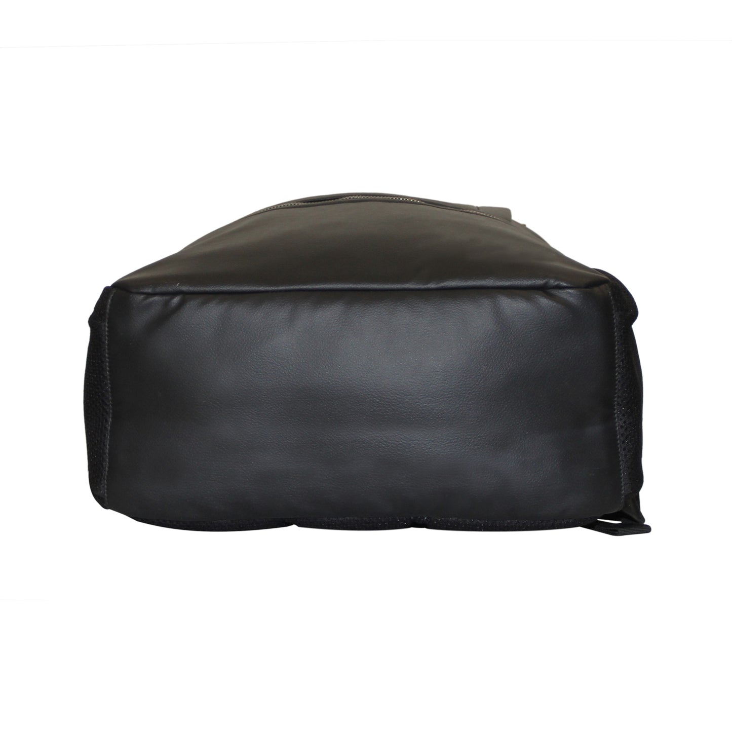 All Black PU Backpack