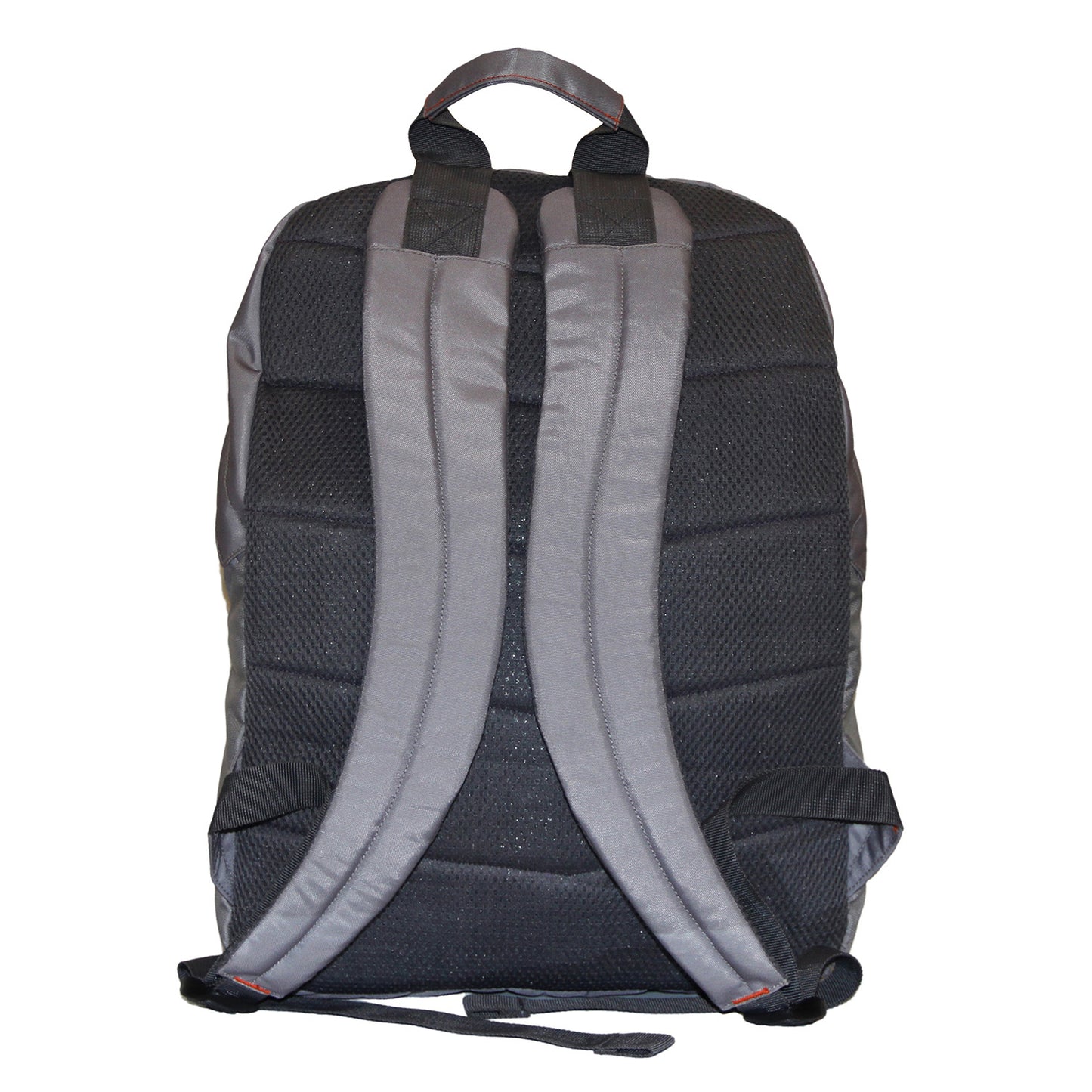 All Grey Polyester Backpack-02