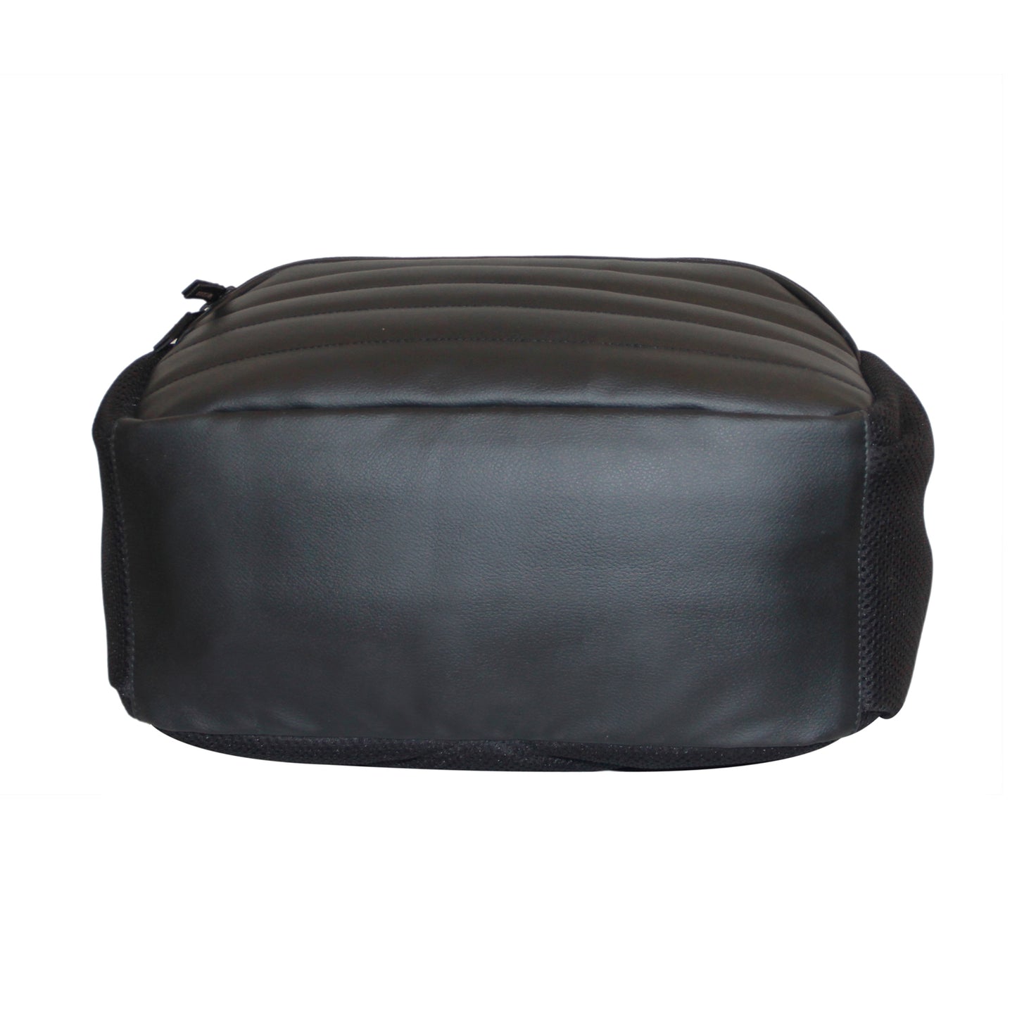 Black & Brown PU Backpack