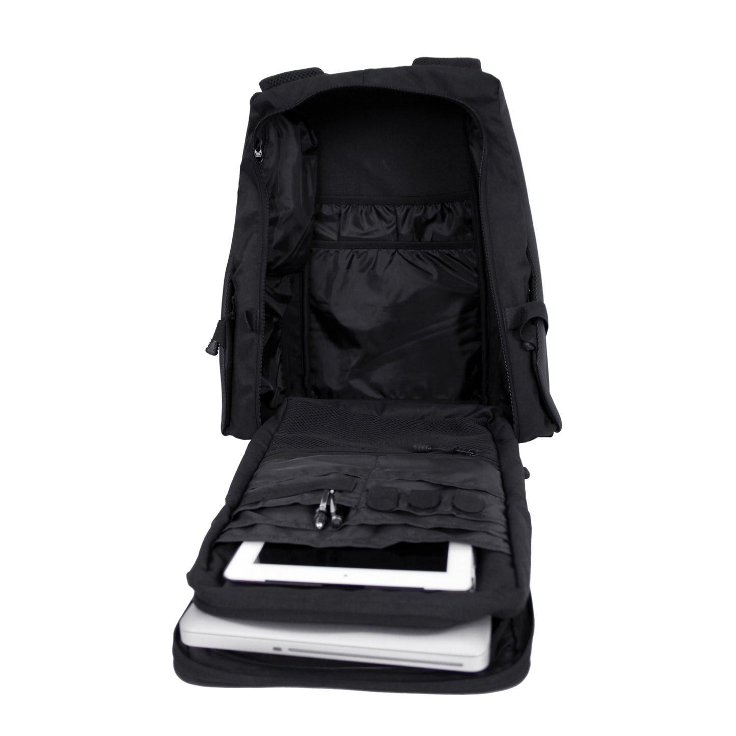 Black Concrete Backpack