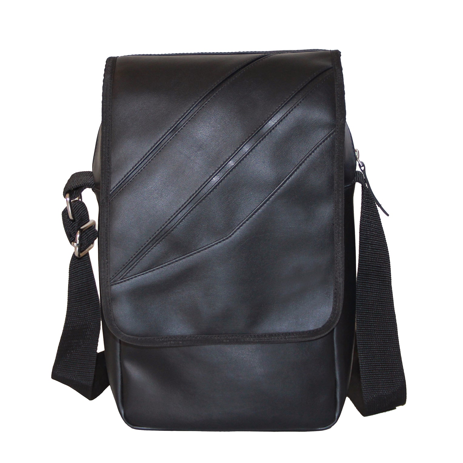 Faux leather sling bag deals
