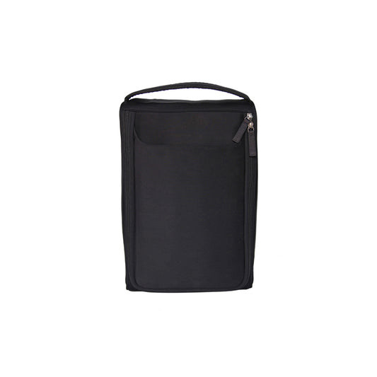 Black Nylon Shoe Bag