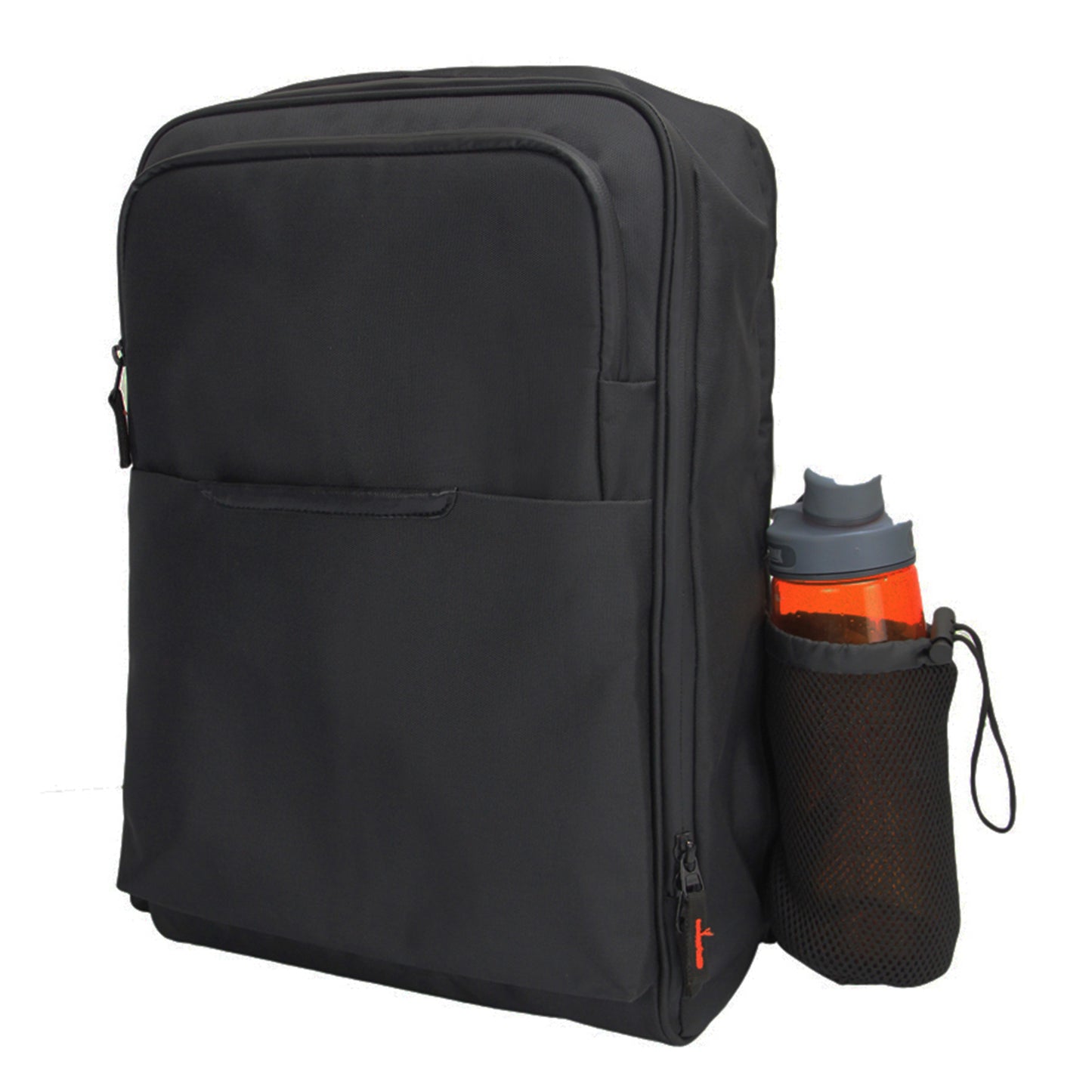 Black Polyester Business Backpack
